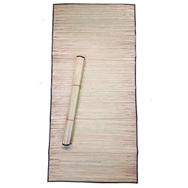 Imagem de Esteira De Praia De Palha Natural 1,70 x 90 cm (Preto)