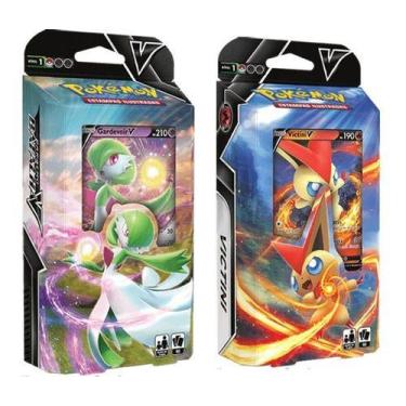 2 Pokémon Lata Lendas De Galar Zacian V + Zamazenta V - Copag