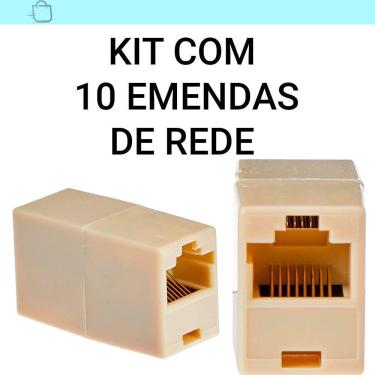 Imagem de Extenda sua rede - Kit 10 Emendas RJ45