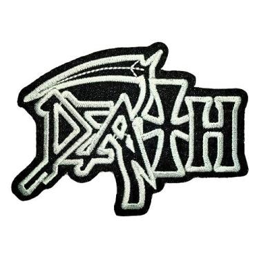 Imagem de Camisetas Death Music Songs Heavy Metal logotipo MD01 ferro em remendos