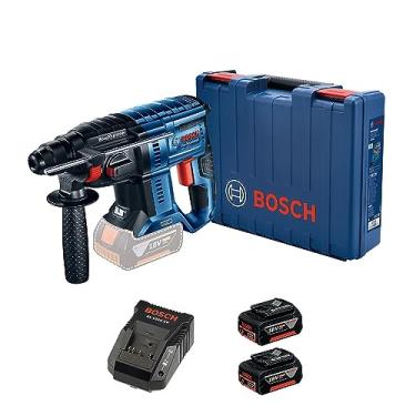 Imagem de Bosch Martelo Perfurador Gbh 180-Li Brushless 18V Com 2 Baterias 1 Carregador E Maleta