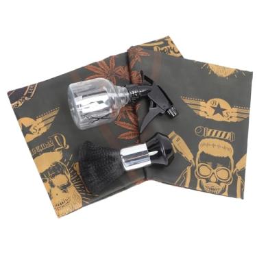 Imagem de Kit de Ferramentas de Capa de Barbeiro, Ferramenta Completa, Acessórios de Barbeiro, Escova de Pescoço, Kit de Capa de Corte de Cabelo de Nylon para Salão de Cabeleireiro