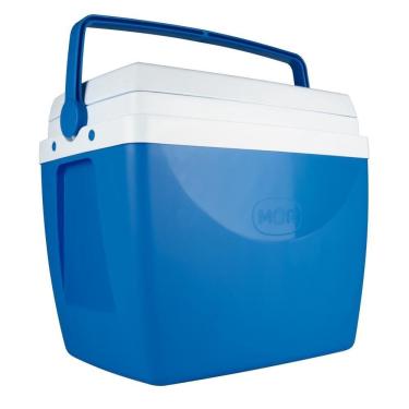 Imagem de Caixa Térmica Cooler 34 Litros Até 50 Latas Azul Mor