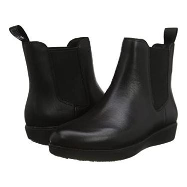 Imagem de FitFlop Bota Chelsea Feminina, Todo preto, 6