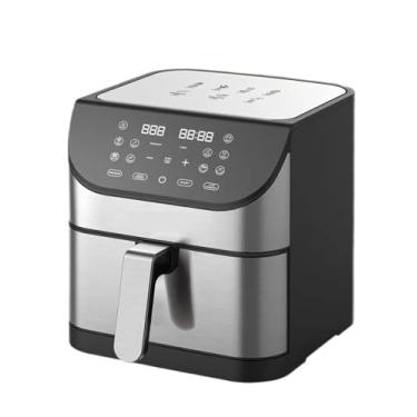Imagem de SilteD Alimentos essenciais e ajudantes familiares Fritadeira de ar inteligente Fritadeira elétrica sem óleo LCD Touch 7L Fritadeira de grande capacidade Assistente inteligente Aproveite a vida (cor: