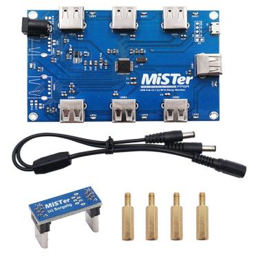 Imagem de Mister USB Hub V2.1 Manual de Solda Para MR FPGA Board 7 USB