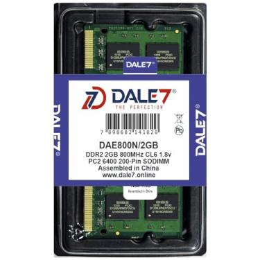 Imagem de Dale7, Memória Dale7 Ddr2 2Gb 800 Mhz Notebook 1.8V