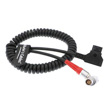 Imagem de Alvin's Cables Cabo enrolado para câmera RED DSMC2 6 pinos, ângulo reto fêmea para cabo de torneira D para DJI Ronin 4D, RED Komodo-X, V-Raptor, Scarlet, Epic