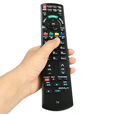 Imagem de Substituição do controle remoto universal para Panasonic N2QAYB000322 TC-L37G1 TC-P46S1 TC-P50S1 TC-42PX14 Smart 3D Plasma LCD LED HDTV TV