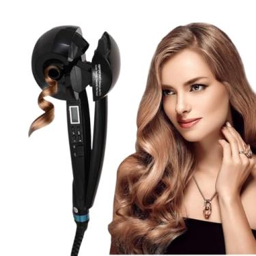 Imagem de Modelador de Cachos para Cabelo Automático Profissional Premium Cerâmica Com Controle de Temperatura