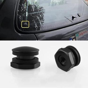 Imagem de Sporacingrts Kit de reparo de ferragens para para-brisa traseira de vidro para Honda Civic EG6 1997-2001 Honda CRV Preto