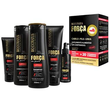 Imagem de Kit Bio Extratus Força com Pimenta com Suplemento 60 Comp