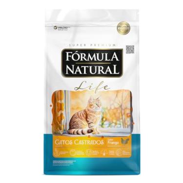 Imagem de Adimax Ração Fórmula Natural para Gatos Castrados Sabor Frango 7kg