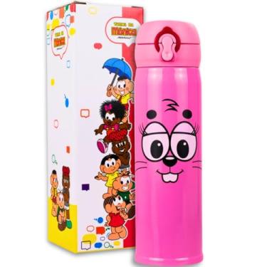 Imagem de Garrafa Térmica Squeeze 400ml Turma Da Mônica Cebolinha Cascão Magali Sansão Dalila Oficial (DALILA)