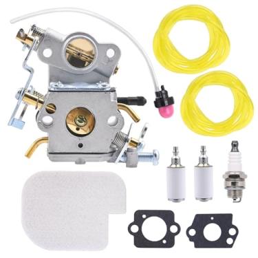 Imagem de Hypersky Carburador C1M-W26 para Poulan P3314 P3416 P3816 P4018 PP3416 PP3516 PP3816 PP4018 PPB3416 PPB4018 PPB4218 S1970 Powergas Chain. serra Weedeater Substitua 545040701