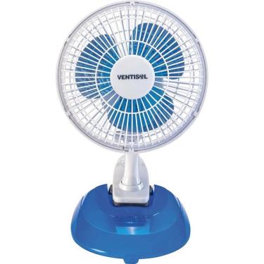 Imagem de Mini Ventilador De Mesa E Garra Silencioso 20cm - Ventisol -