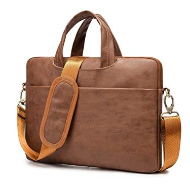 Imagem de Kinmac Capa para laptop de lona resistente à água com proteção de 360° para MacBook Pro de 16 polegadas, LG Gram 16" e 15"-15,6"