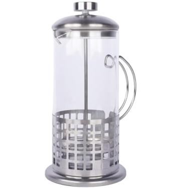 Imagem de Cremeira de Vidro Prensa Francesa Em Aço Inox 600ml
