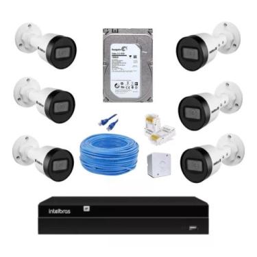 Imagem de Gravador Nvr Intelbras 1408p Poe 6 Vipc 1230 B 2 Megapixel Full Hd 