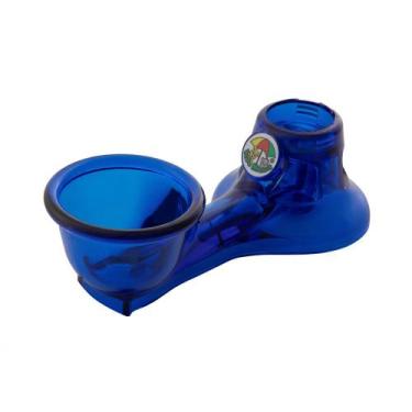 Imagem de Bebedouro Vida Mansa Mini Portátil Azul para Cães e Gatos