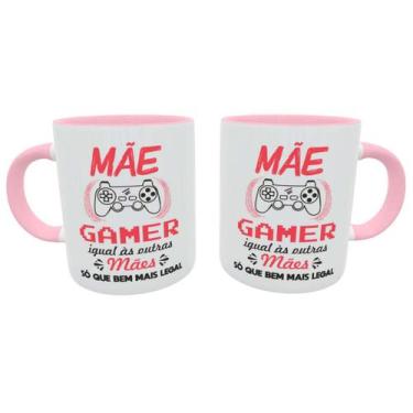 Imagem de Caneca Geek Mãe Gamer Presente Criativo dia das Mães - Geek Vip