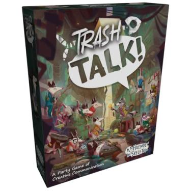 Imagem de Friendly Skeleton: Jogo de Tabuleiro Trash Talk (2 Jogadores, +12 Anos, Tema Lixo, Original)