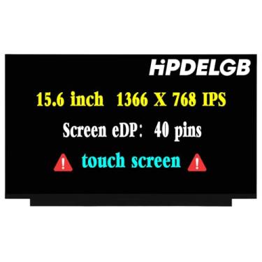 Imagem de HPDELGB Substituição para Lenovo P/N 5D10T05359 5D10R29527 5D10T05360 para NT156WHM-T02 B156XTK02.1 LCD Touch Screen Assembly Panel HD 1366x768 On-Cell Touch 39.6 cm