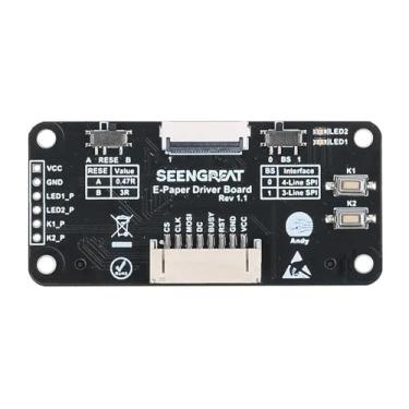 Imagem de Placa universal E-Ink Driver HAT, compatível com Raspberry Pi, compatível com Arduino, STM32, ESP32 – Interface SPI com código de código aberto para projetos de E-Paper
