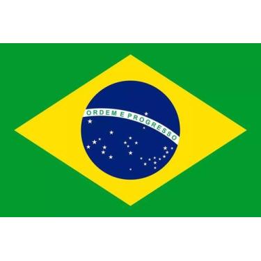 Imagem de Bandeira do Brasil Patriota em poliester 1,5M x 90cm - POP