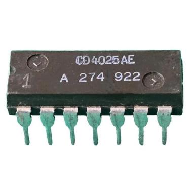 Imagem de 20x Circuito Integrado Cd4025ae Cd4025