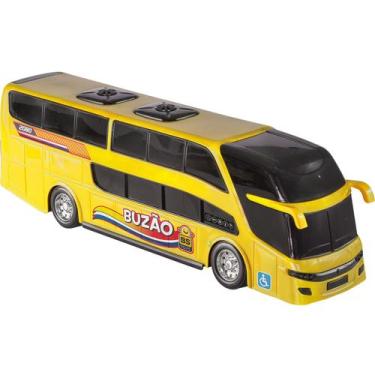 Imagem de Ônibus De Brinquedo Grande Buzão 40 Cm - Bs Toys, Amarelo