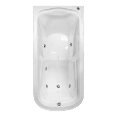 Imagem de Banheira Retangular Excalibur com hidro - LineaPlas, 1,80X0,85X0,48, 1