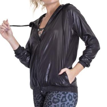 Imagem de Jaqueta Corta Vento Onisports Feminina Black, M