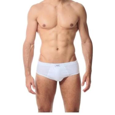 Imagem de Kit 3 Cuecas Masculinas Slip 100% Algodão Tradicional - SAN DIEGO , So