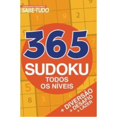 Imagem de Revista Passatempo Almanaque Sabe tudo: 365 Sudoku