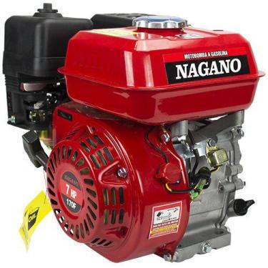 Imagem de Motor a Gasolina 7 HP Partida Manual - NMG70 - Nagano