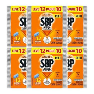 Imagem de Repelente Pastilha Elétrico SBP Pacote Refil 72 Unidades - Bestfer