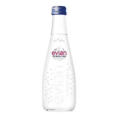 Imagem de Água Mineral Natural Com Gás Evian 330ml
