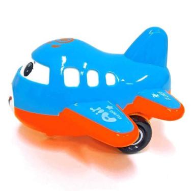 Imagem de Aviao divertido com friccao pica pau, Azul, UN