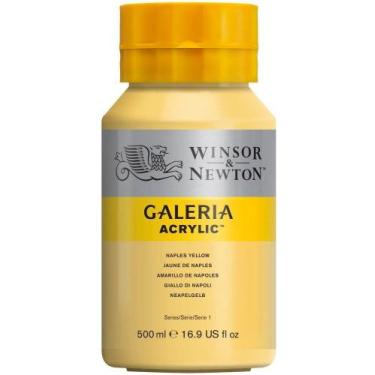 Imagem de Tinta Acrílica Galeria 500ml Naples Yellow Winsor & Newton