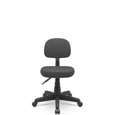 Imagem de Cadeira Secretária Operativa Poliéster Giratória com Ajuste de Altura,