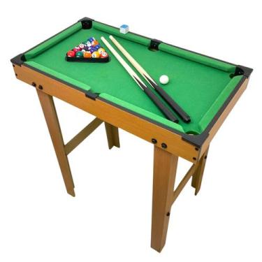 Imagem de Mini Mesa De Bilhar Com Pé Snooker Sinuca Para Crianças - Ateliê Cente