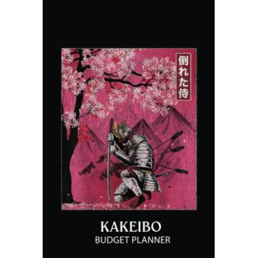 Imagem de Kakeibo Budget Planner: Japanese Samurai Fallen Warrior Cherry Blossom Vintage Art | Kakeibo Journal | Monthly and Weekly Household Budget Tracker for One Year | Personal Financial Organizer