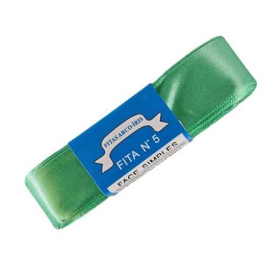 Imagem de Fita de Cetim Trader 22mm N5 com 10 Metros, COR 116 VERDE, 10 Metros