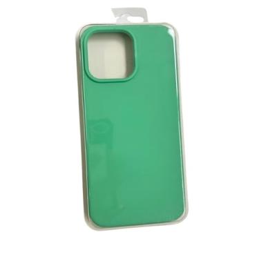 Imagem de Capa Case Silicone Capinha Premium Compatível Com Iphone 14 Plus Lindas Cores Aveludadas Por Dentro (Verde Abacate)