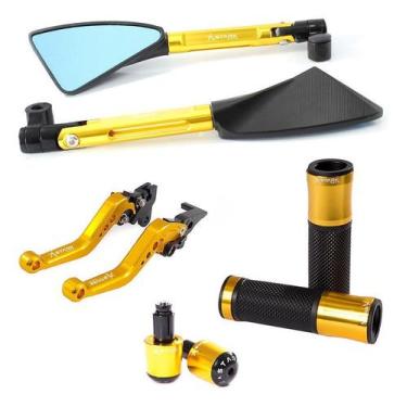 Imagem de Manete Peso Manopla Retrovisor Fazer 150 Factor 150 Ubs - Stark Race, 