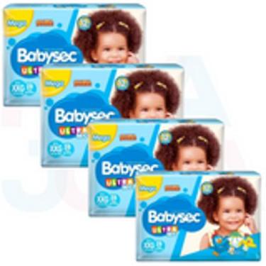 Imagem de Fralda BabySec -Galinha Pintadinha  Ultra Mega 4 Pacotes + 13 kg Taman