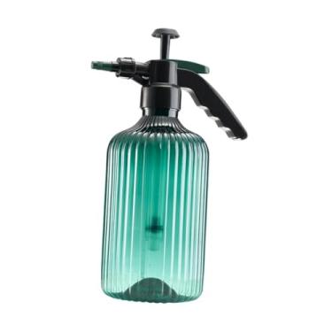 Imagem de IEUDNS Garrafa de pulverizador de mão multiuso, manual, pulverizador portátil da bomba de jardim para limpeza de jardinagem, rega, plantas exteriores, Verde 2l
