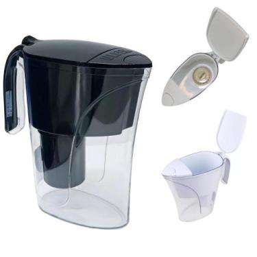 Imagem de Jarra Purificadora água filtro portátil branca 1,5 Litros Inmetro - Ul