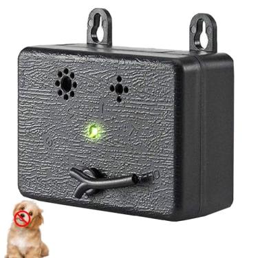 Imagem de Dispositivos antilatido, dispositivo antilatido para cães de longo alcance 15,2 m, dispositivos de controle de latido para treinamento de cães ao ar livre, caixa ultrassônica de latido de 3 modos,